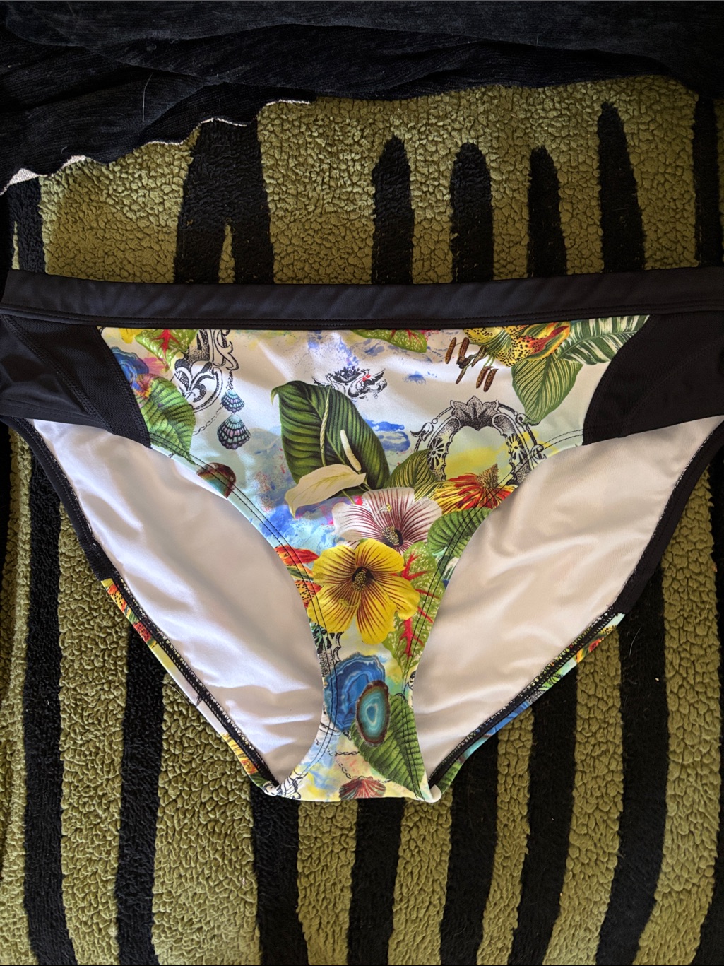 Athleta Floral Bikini Bottoms